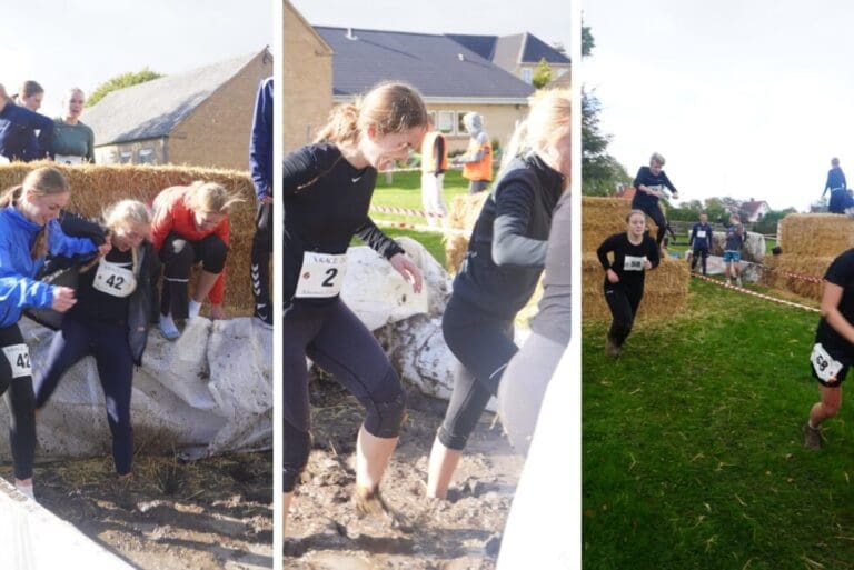 Billedcollage af x-race ved Adventure Efterskolen i Jylland